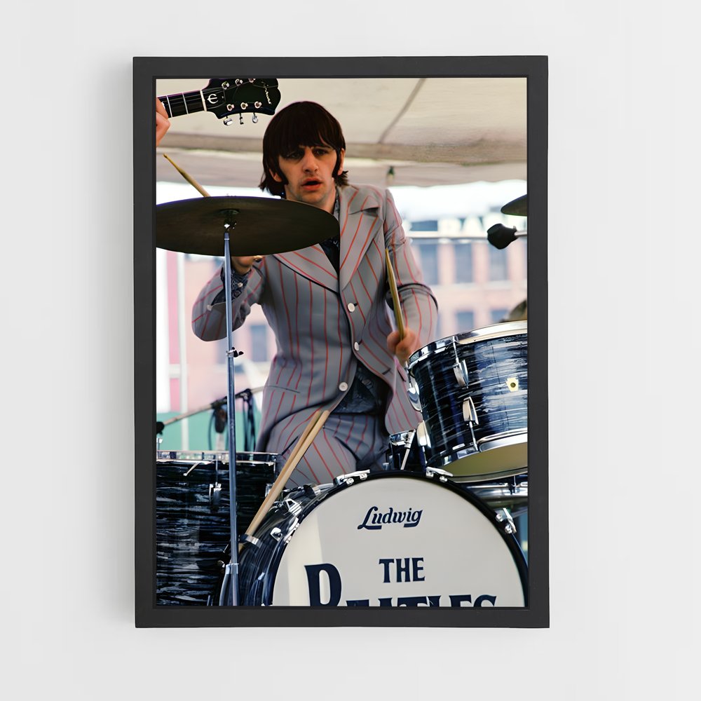 ap-ringo starr-2 cadre Noir