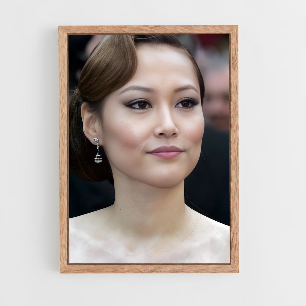ap-rinko kikuchi-1 cadre Bois clair