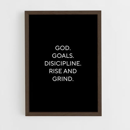 ap-rise and grind-3 cadre Bois foncé