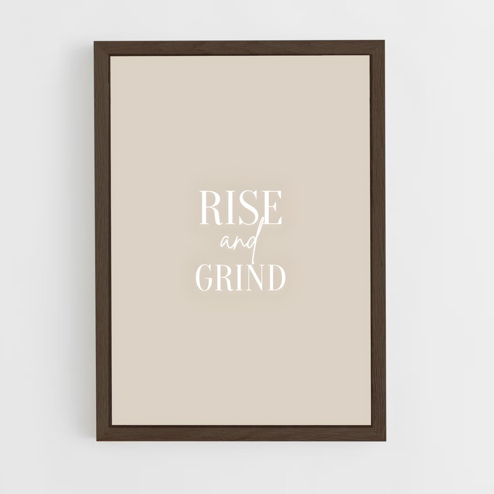 ap-rise and grind-5 cadre Bois foncé