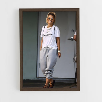 ap-rita ora-4 cadre Bois foncé