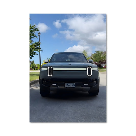 Poster Rivian Noir