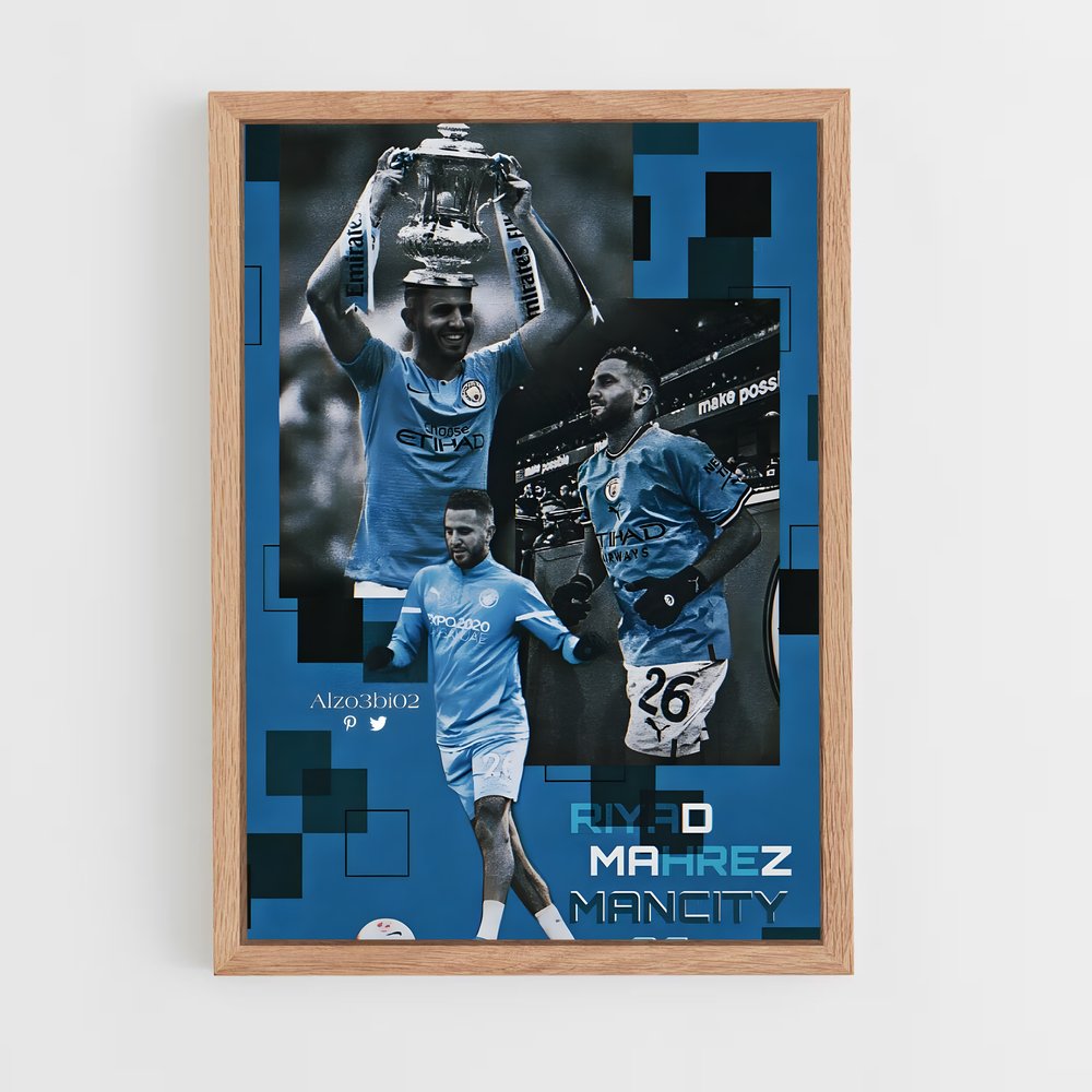 ap-riyad mahrez-13 cadre Bois clair