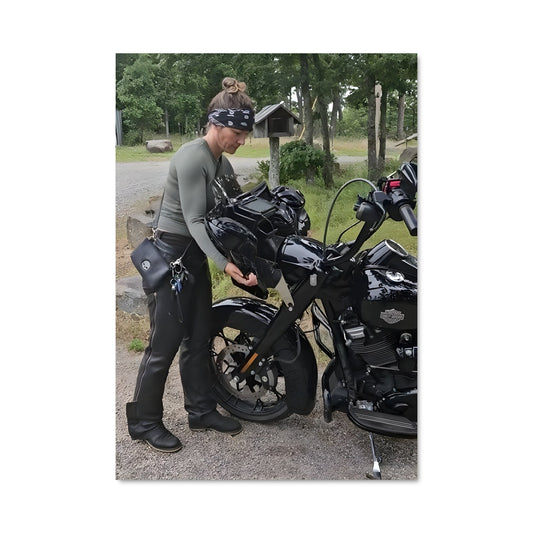 Poster Mécanique sur Route