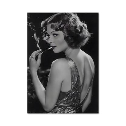Poster Flambeuse des Années Folles