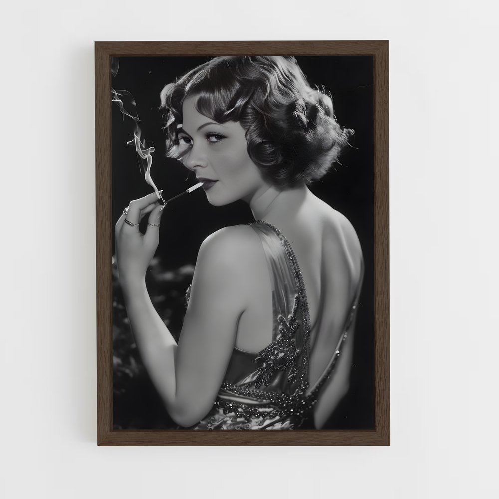 ap-roaring twenties-8 cadre Bois foncé