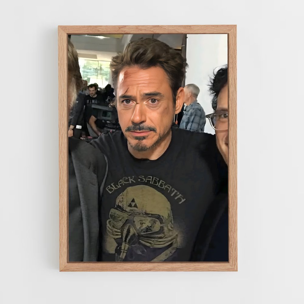 ap-robert downey jr-1 cadre Bois clair