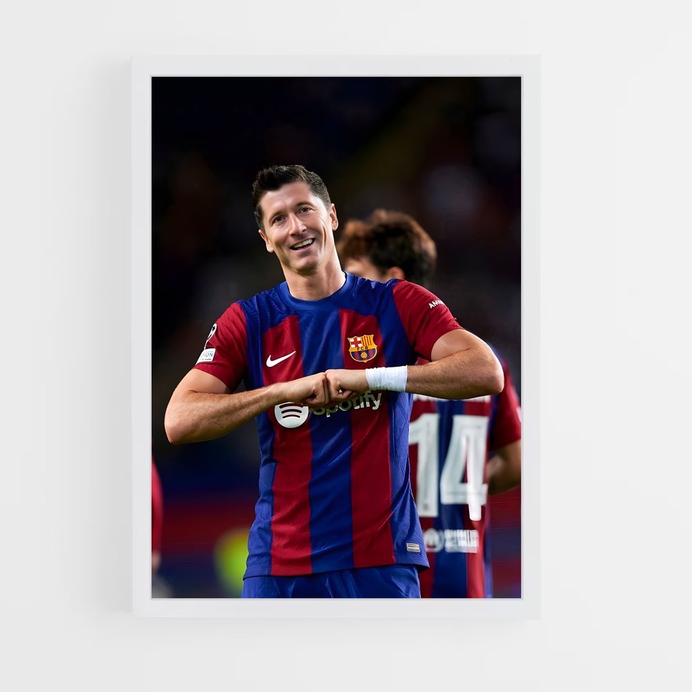 ap-robert lewandowski-2 cadre Blanc