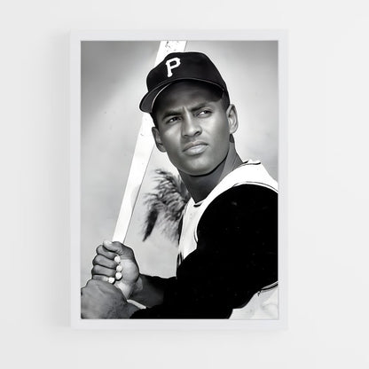 ap-roberto clemente-1 cadre Blanc