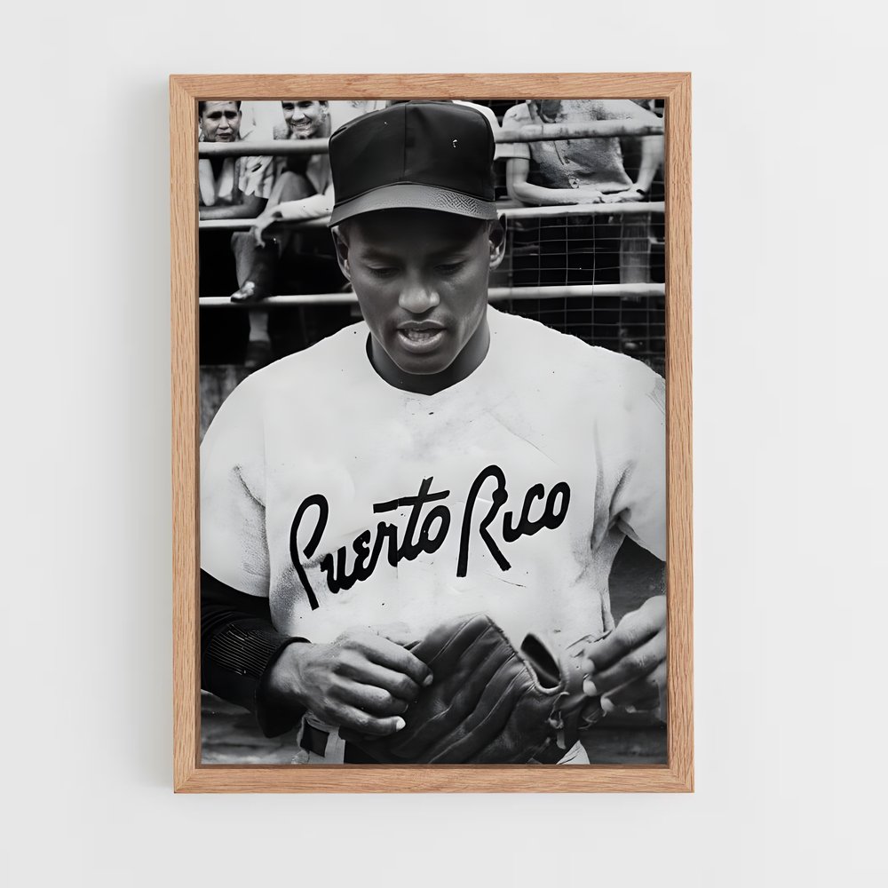 ap-roberto clemente-5 cadre Bois clair
