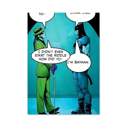 Poster Les Énigmes de Gotham