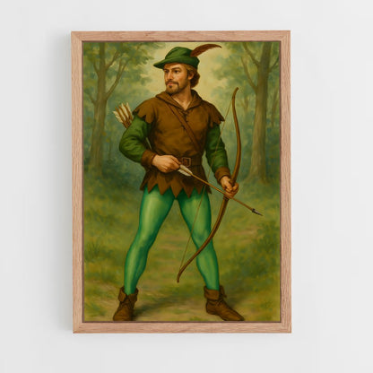 ap-robin hood legendary archer-9 cadre Bois clair