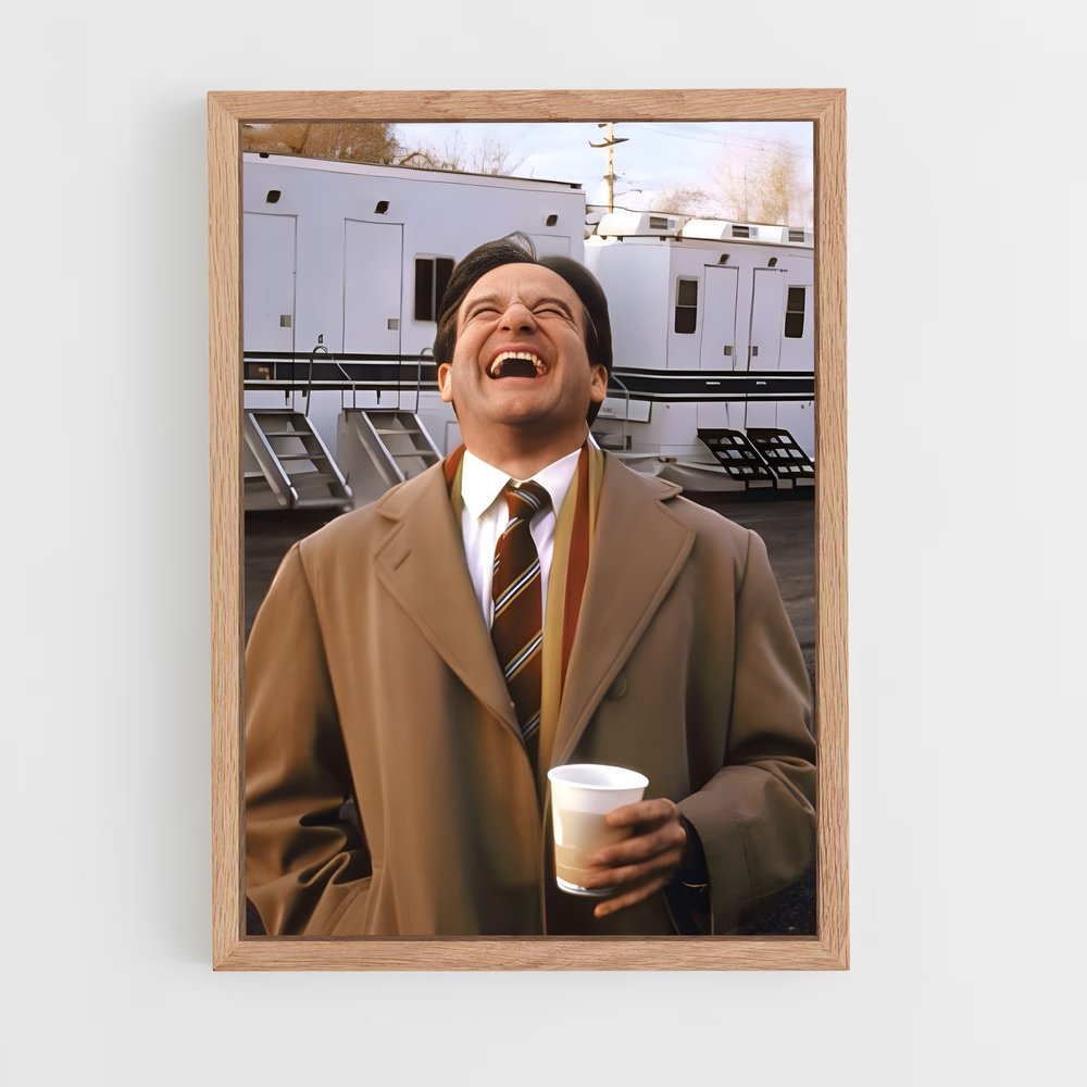 ap-robin williams-2 cadre Bois clair
