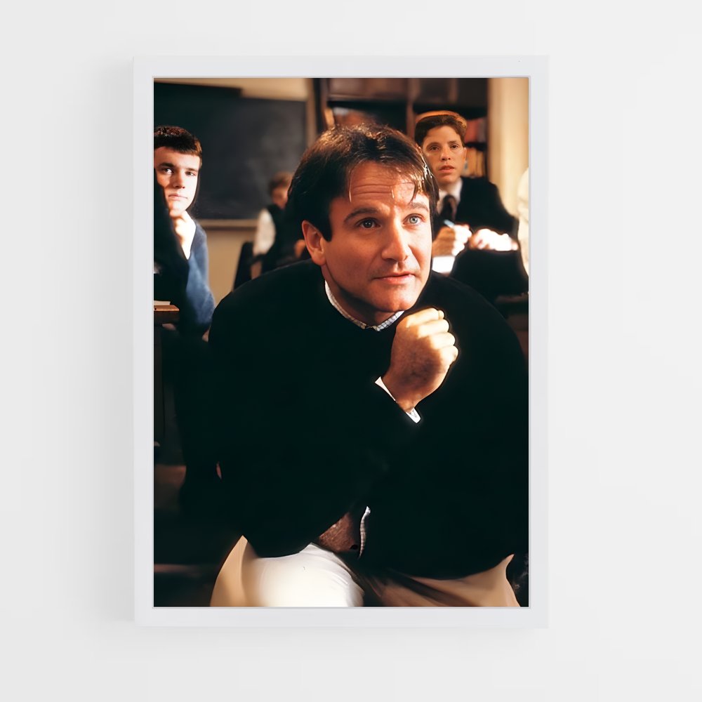 ap-robin williams-3 cadre Blanc