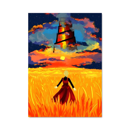 Poster Fille des Champs