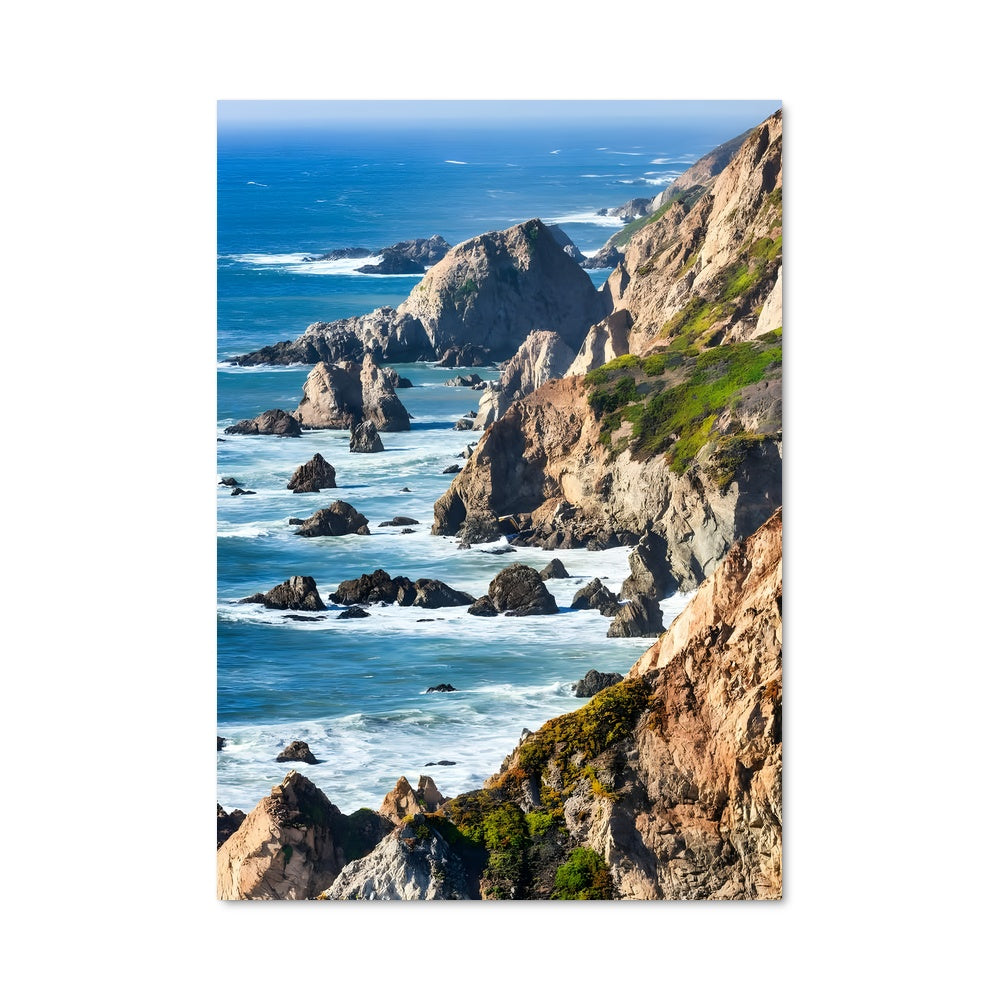 Poster Côte Pacifique