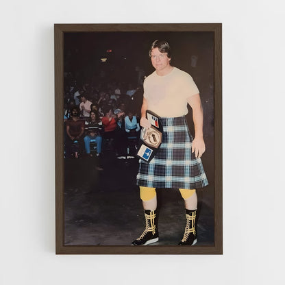 ap-roddy piper-2 cadre Bois foncé