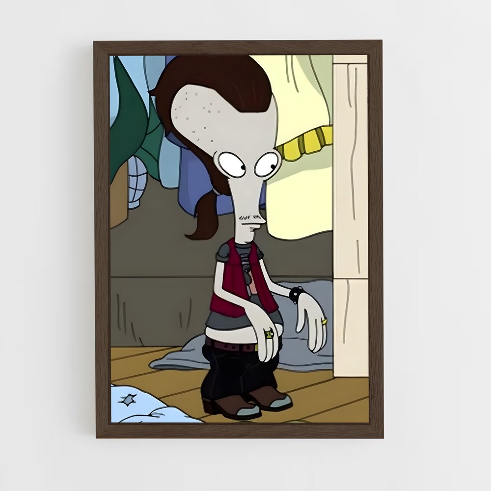 ap-roger alien-2 cadre Bois foncé
