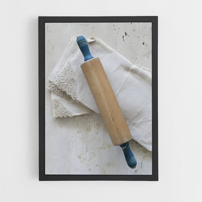 ap-rolling pin-4 cadre Noir