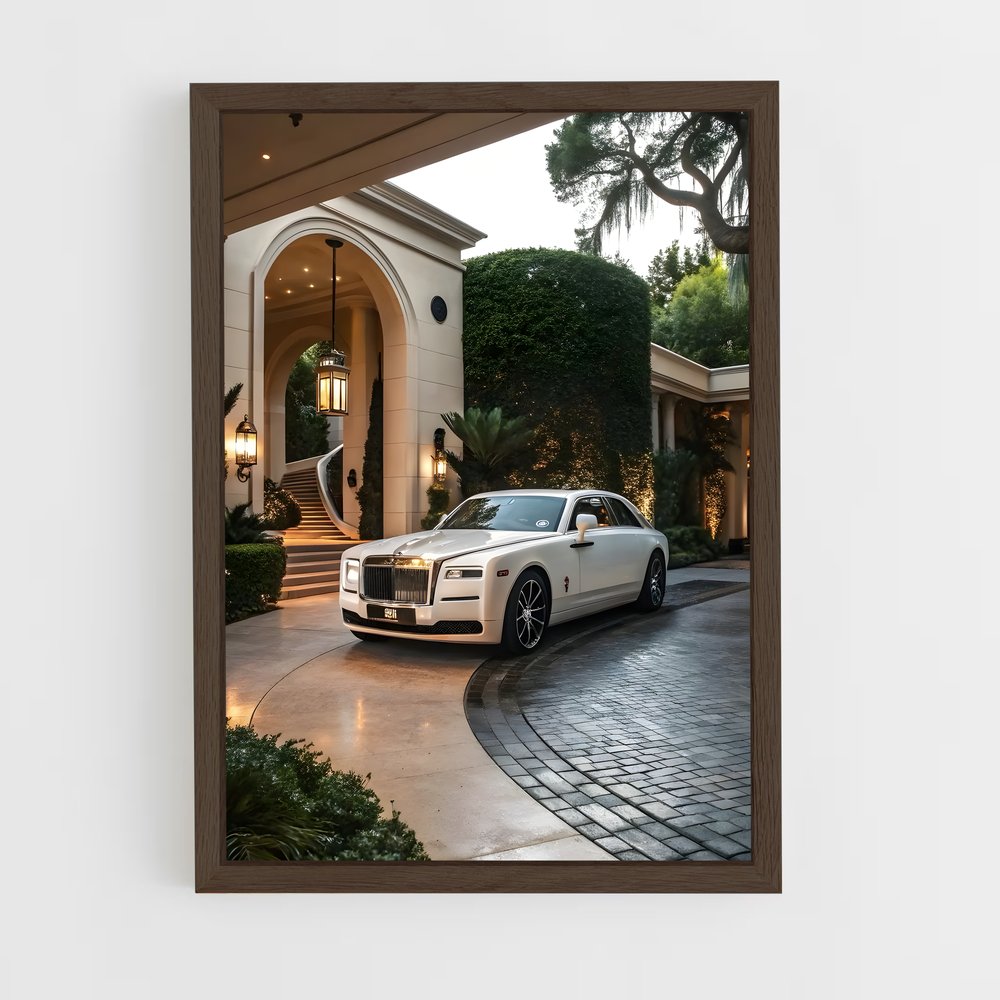 ap-rolls royce-14 cadre Bois foncé