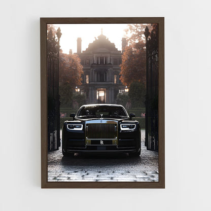 ap-rolls royce-3 cadre Bois foncé