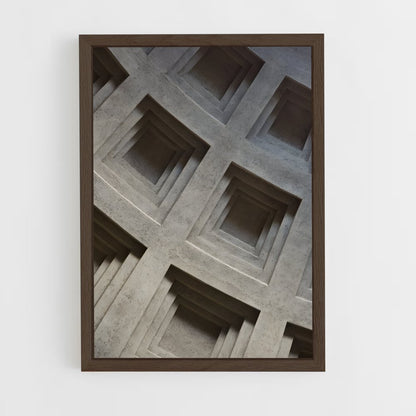 ap-roman patterns-2 cadre Bois foncé