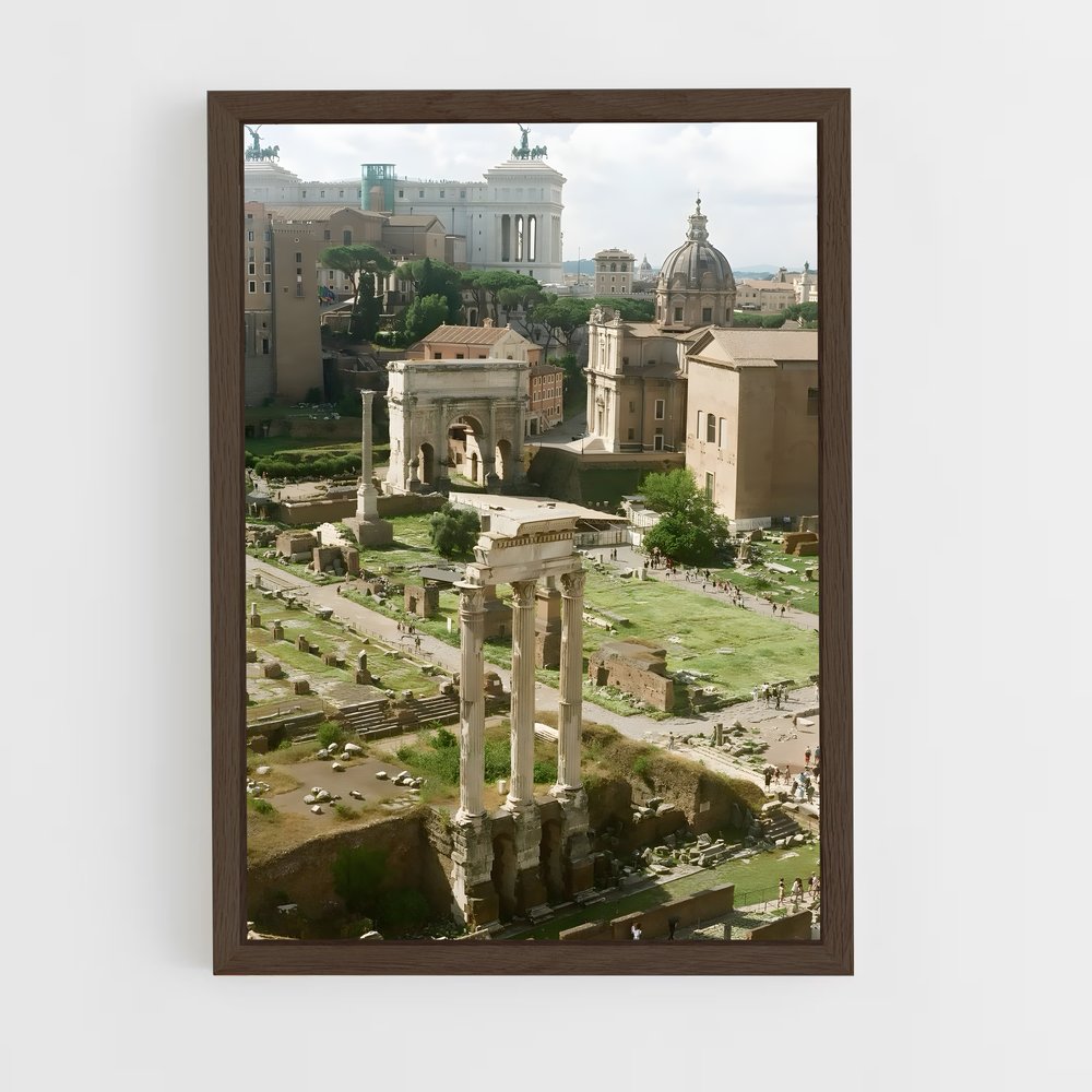 ap-rome 1960-4 cadre Bois foncé