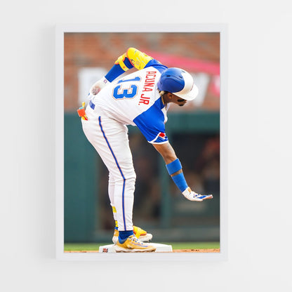 ap-ronald acuna jr-4 cadre Blanc