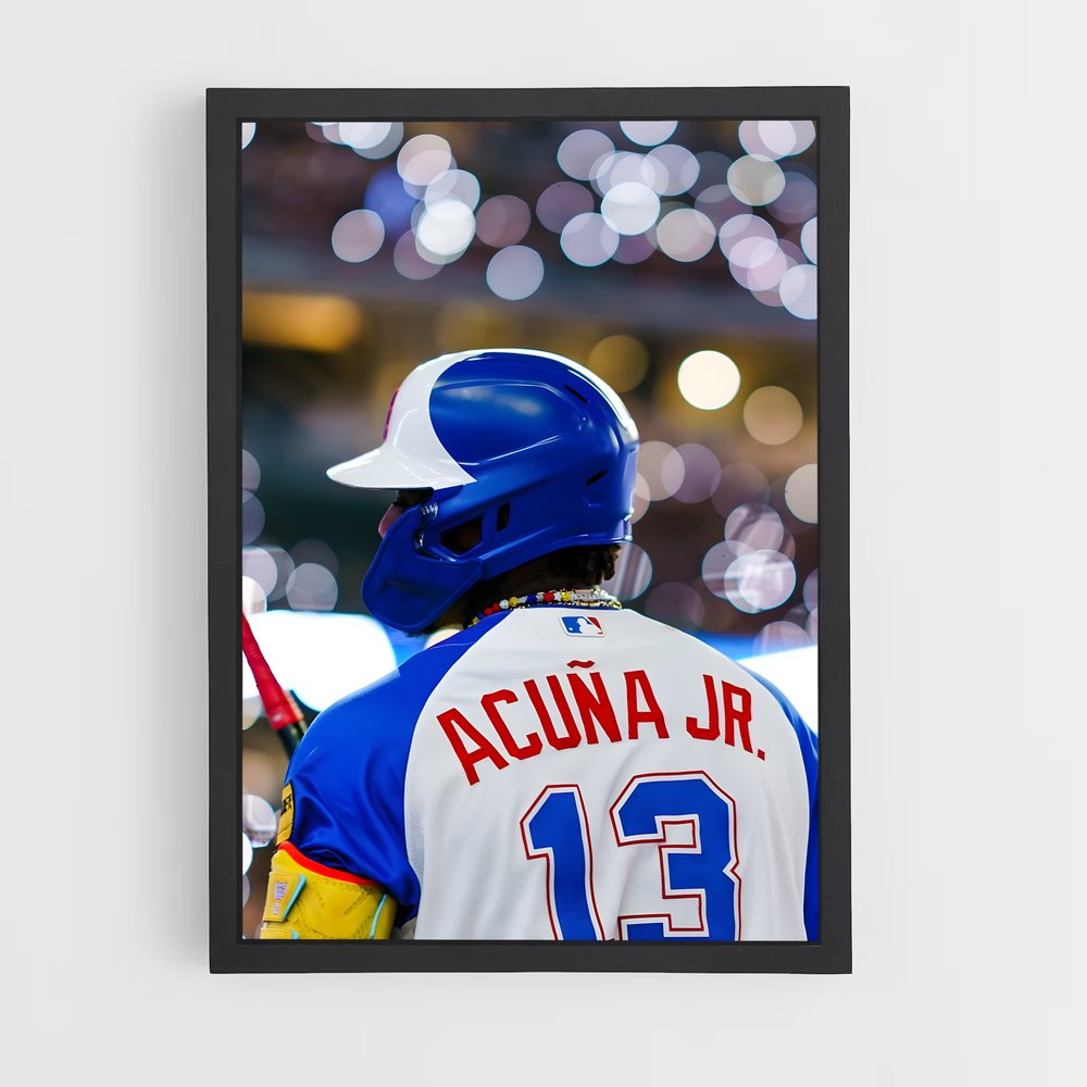 ap-ronald acuna jr-5 cadre Noir