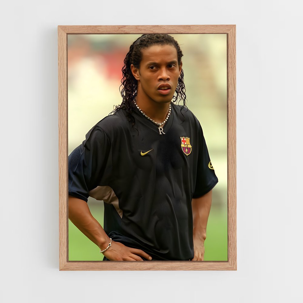 ap-ronaldinho-2 cadre Bois clair