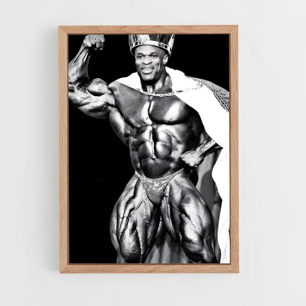 ap-ronnie coleman-1 cadre Bois clair