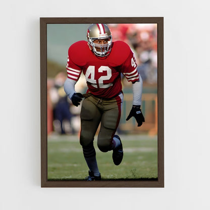 ap-ronnie lott-2 cadre Bois foncé