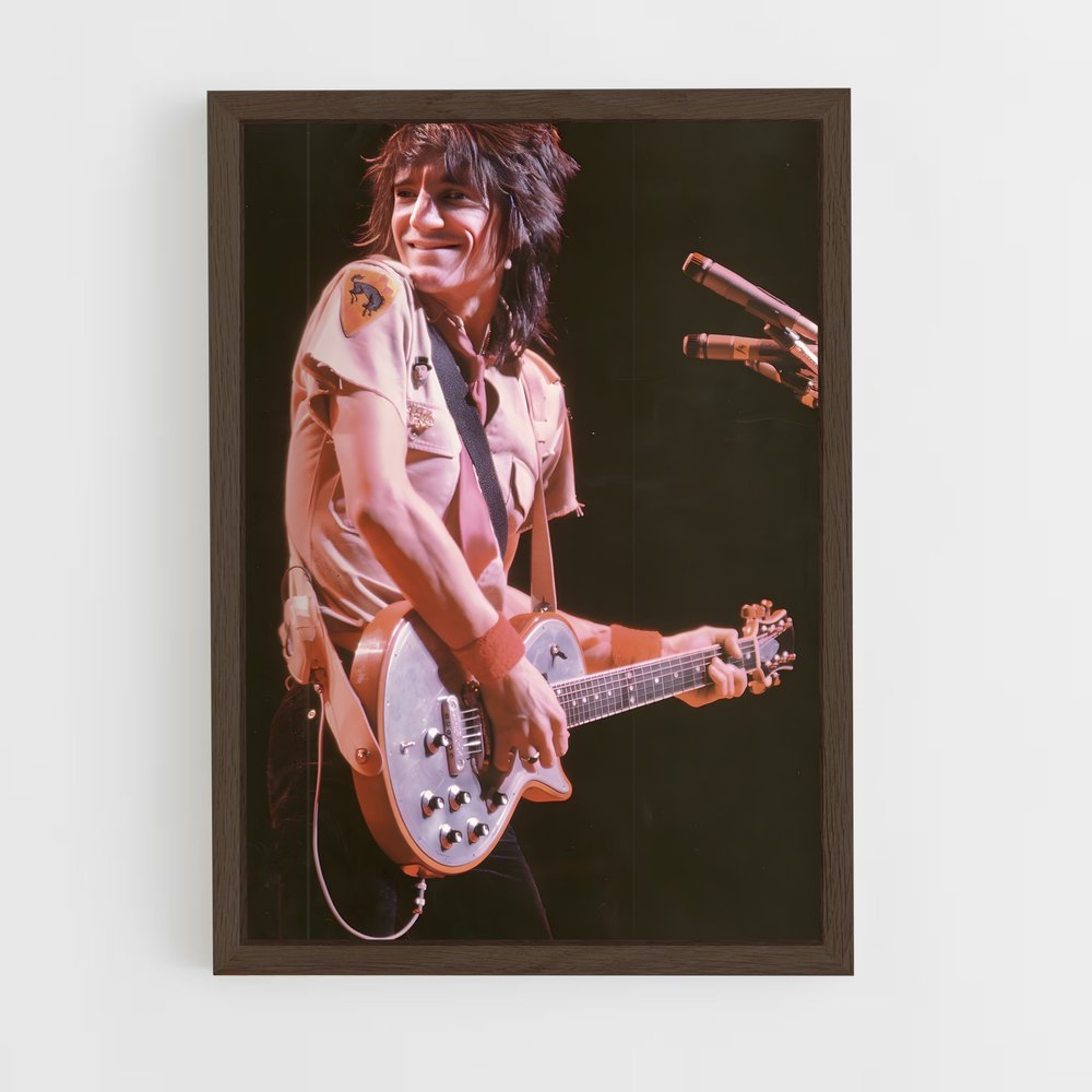 ap-ronnie wood-1 cadre Bois foncé