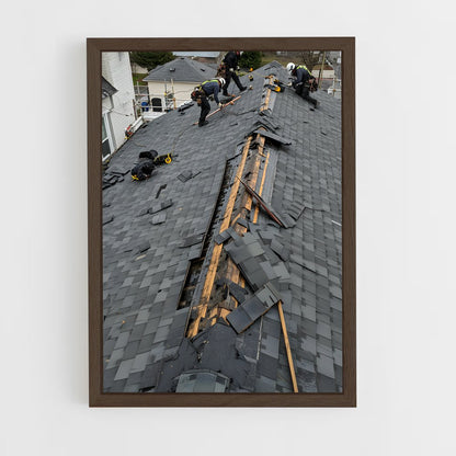 ap-roofer-7 cadre Bois foncé