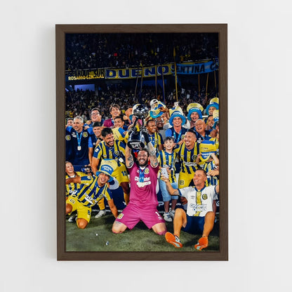 ap-rosario central-9 cadre Bois foncé
