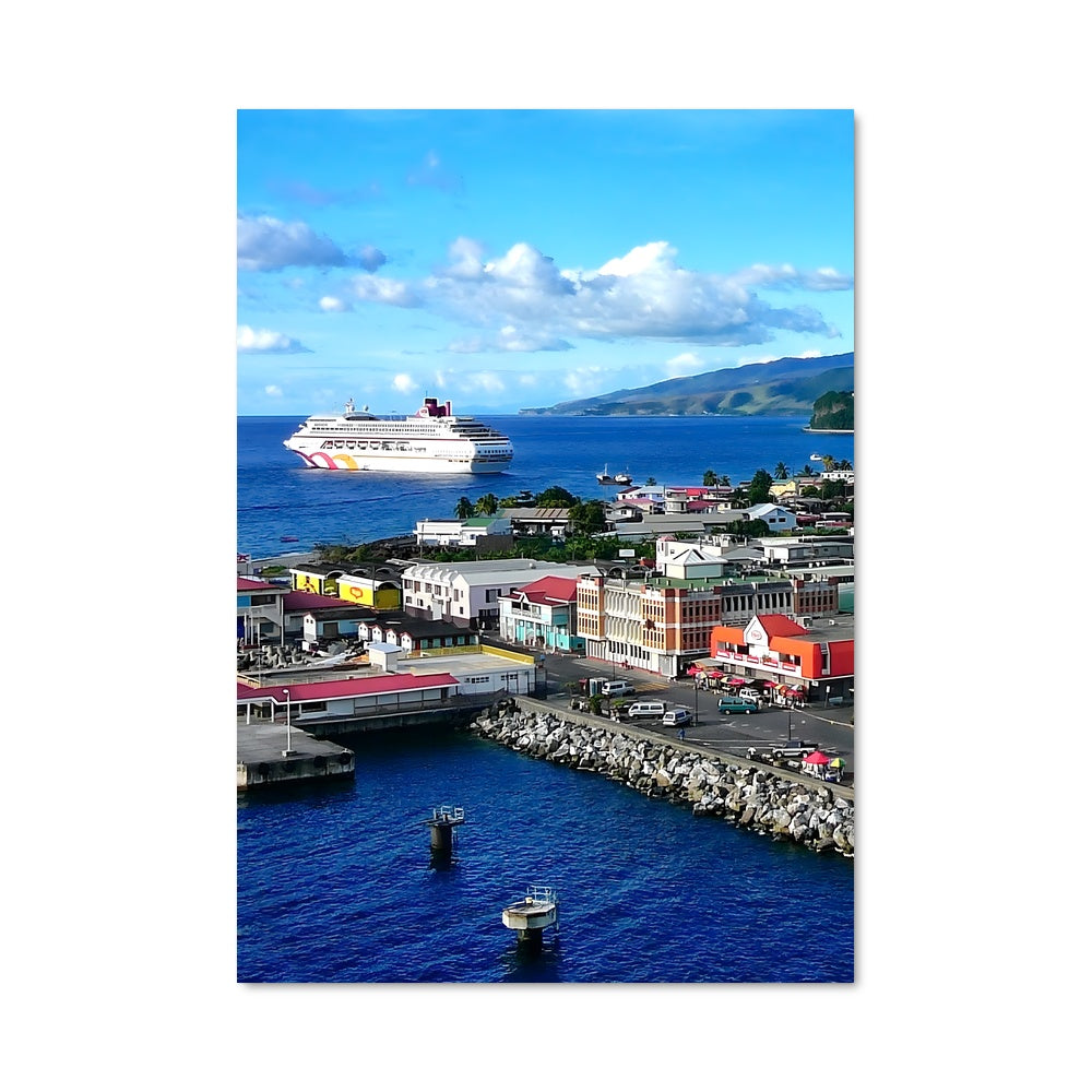 Poster Escale Ensoleillée