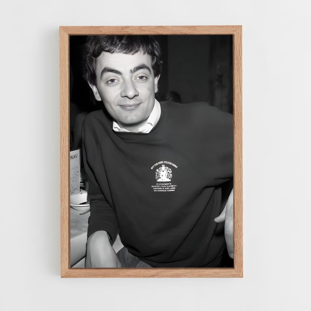 ap-rowan atkinson-3 cadre Bois clair