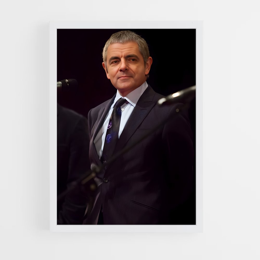 ap-rowan atkinson-4 cadre Blanc