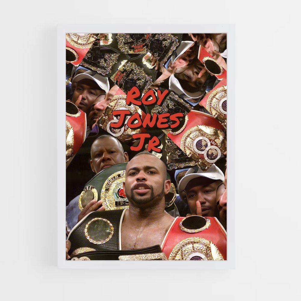 ap-roy jones jr-3 cadre Blanc
