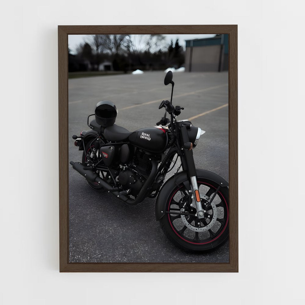 ap-royal enfield-2 cadre Bois foncé