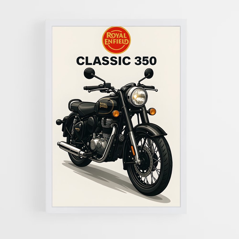 ap-royal enfield-4 cadre Blanc