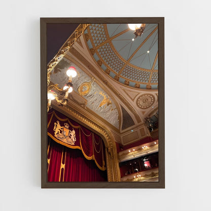 ap-royal opera house london-2 cadre Bois foncé