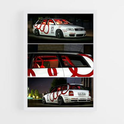 ap-rs4 b5-2 cadre Blanc