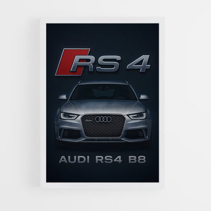 ap-rs4 b8-1 cadre Blanc