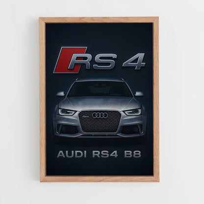 ap-rs4 b8-1 cadre Bois clair