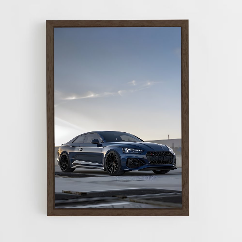 ap-rs5 coupe-1 cadre Bois foncé
