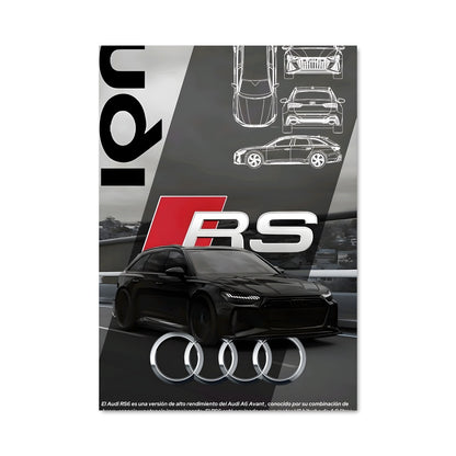 Poster Audi Nouvelle Génération