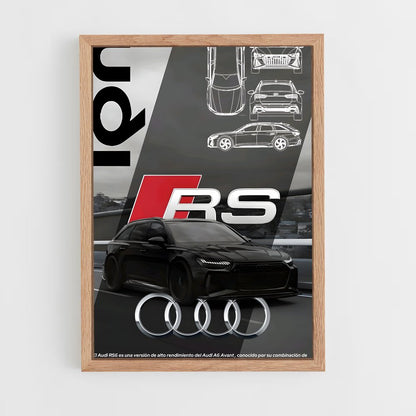 ap-rs6 c5-1 cadre Bois clair