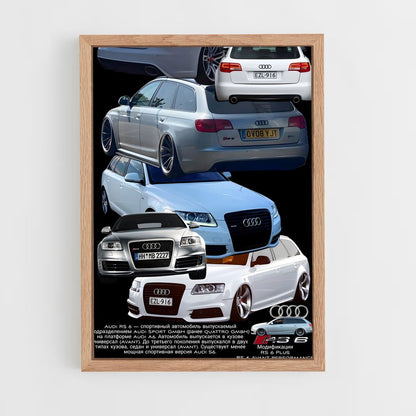 ap-rs6 c6-2 cadre Bois clair