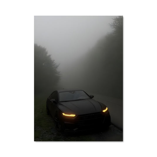 Poster Brume et Vitesse